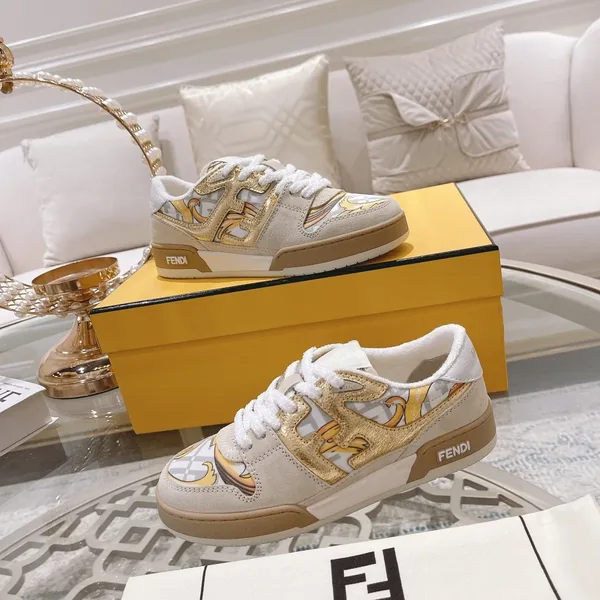 Fendi Match 2024 Sneakers Beige Classic product view 6