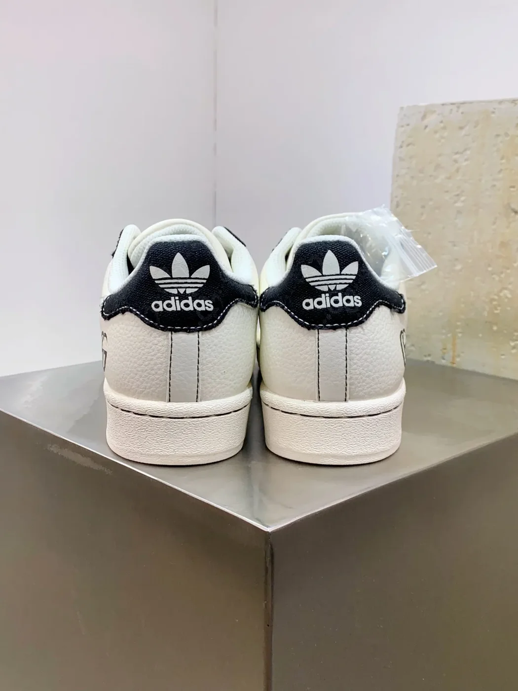 Adidas Originals Superstar x Gucci White & Black Sneakers product view 6