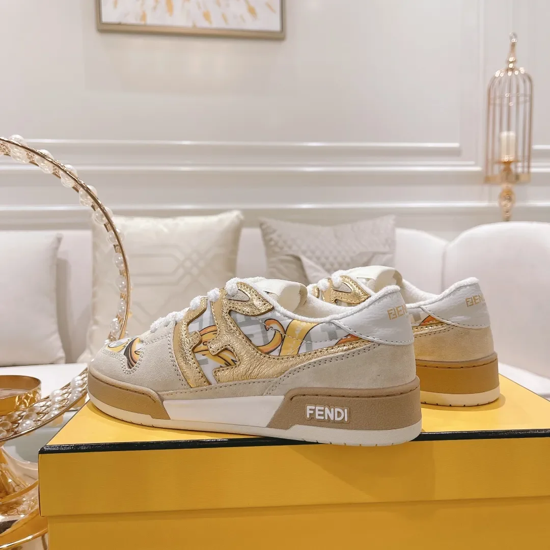 Fendi Match 2024 Sneakers Beige Classic product view 9