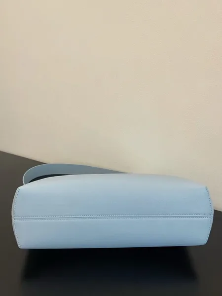Fendi First Medium Bag In Light Blue Nappa Leather product view 2