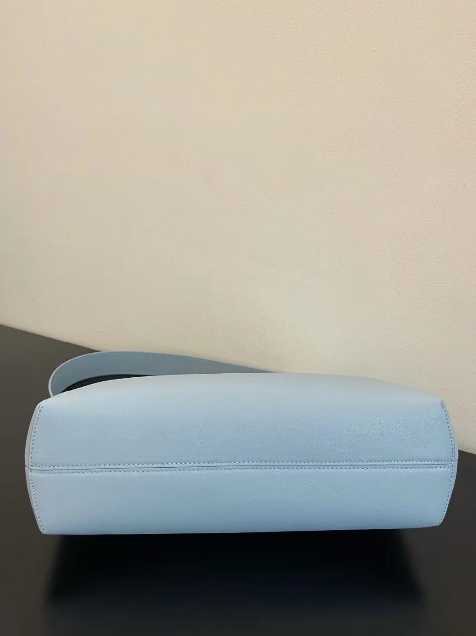 Fendi First Medium Bag In Light Blue Nappa Leather product view 2