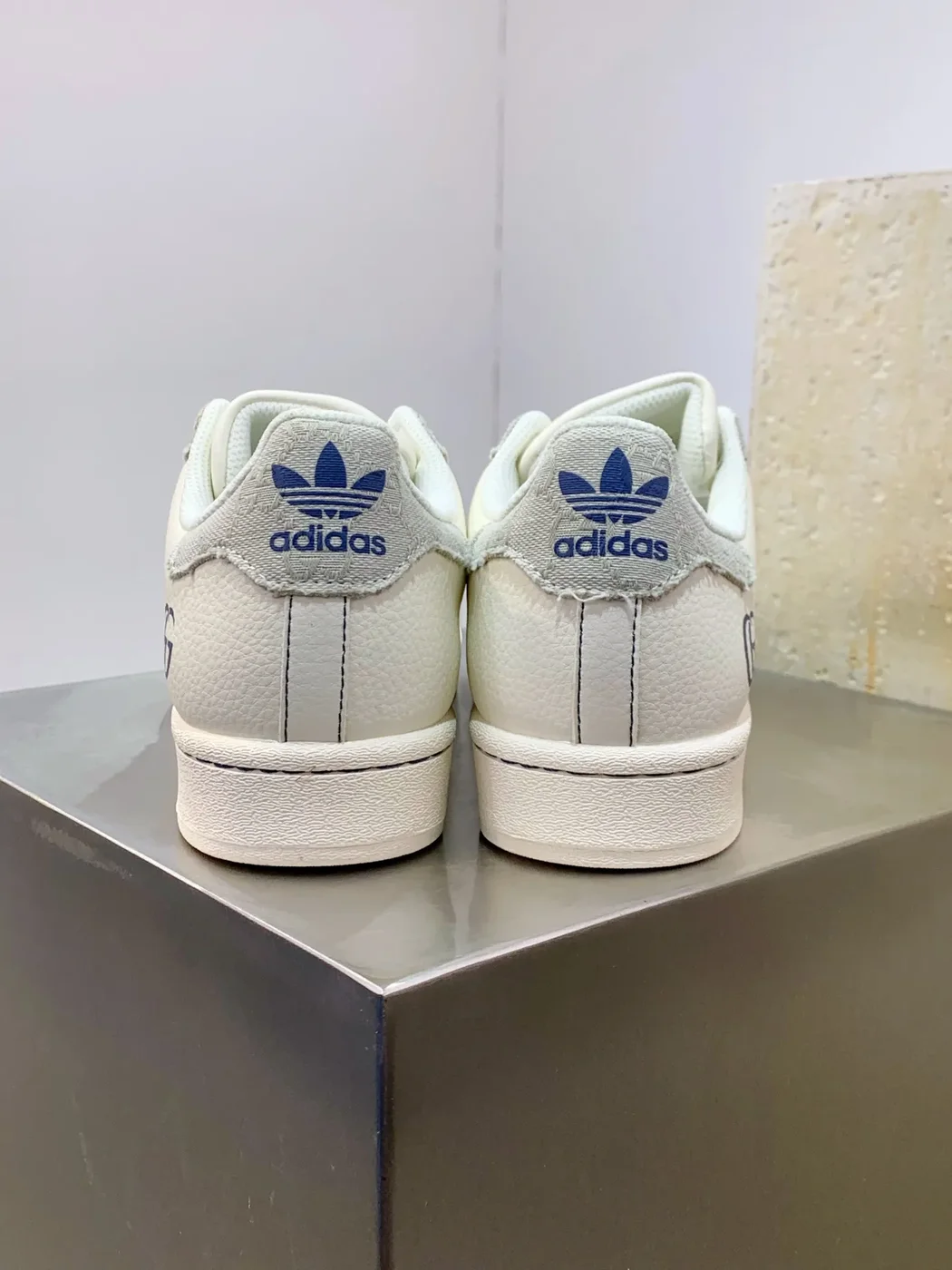 Adidas Gazelle Indoor Gucci White Gray Low Shoes product view 6