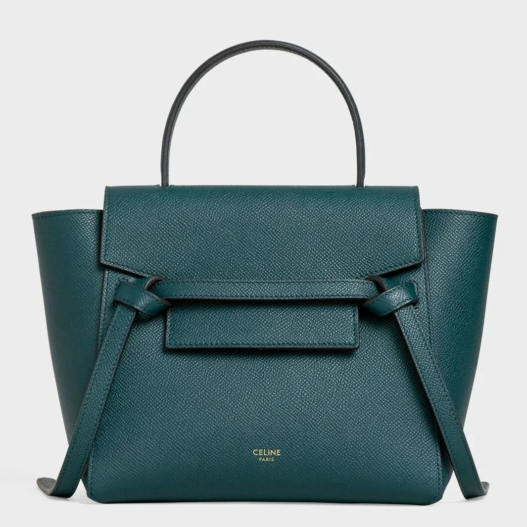 Celine Belt Nano Bag In Amazone Grained Calfskin product view 1