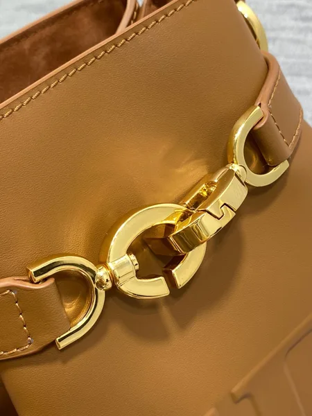 Dior C’est Medium Bag in Brown Saddle Calfskin product view 7
