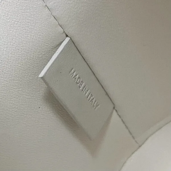 Celine Bonnie Backpack in White Calfskin product view 2