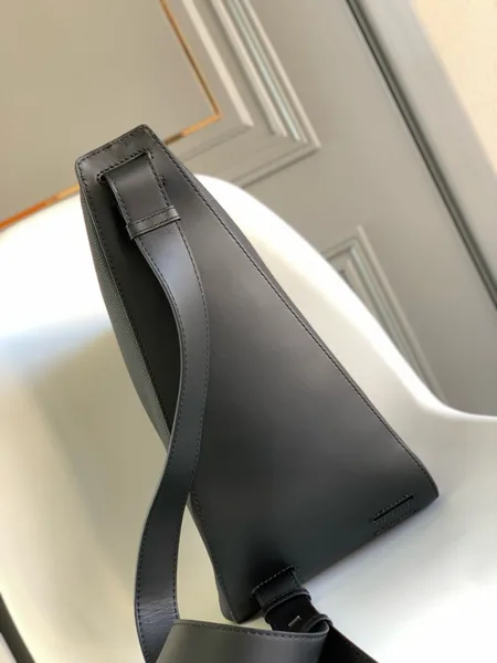 Loewe Anton Sling Bag in Black Grained Calfskin product view 2