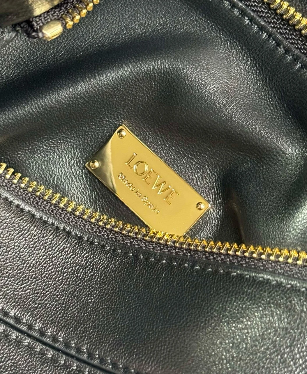 Loewe Featherlight Puzzle Small Bag in Black Nappa Lambskin product view 5