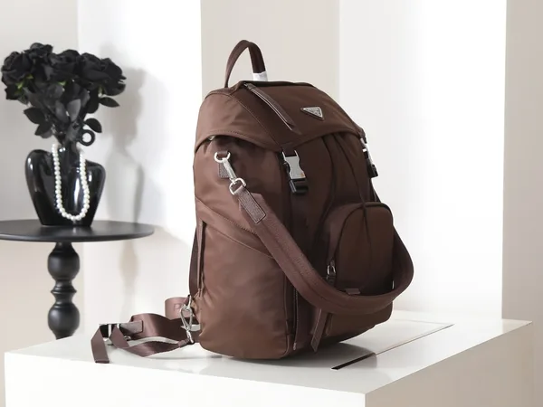 Prada Backpack in Sienna Re-Nylon product view 2