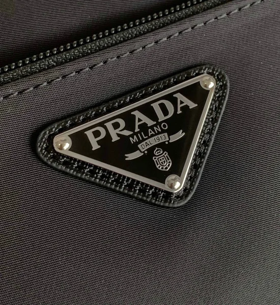 Prada Crossbody Bag in Black Re-Nylon product view 6