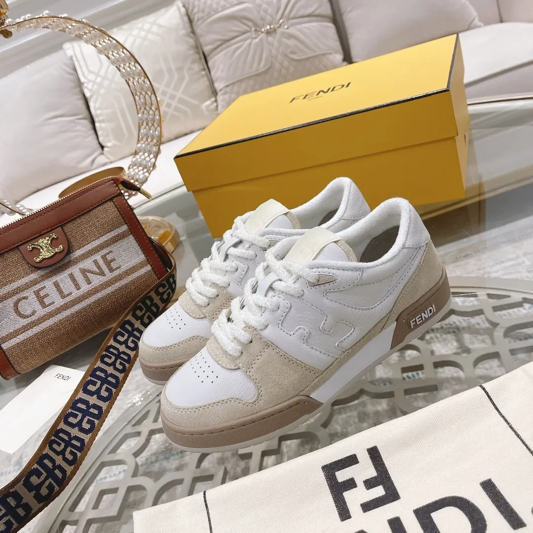 Fendi Match 2024 Sneakers White Beige product view 1