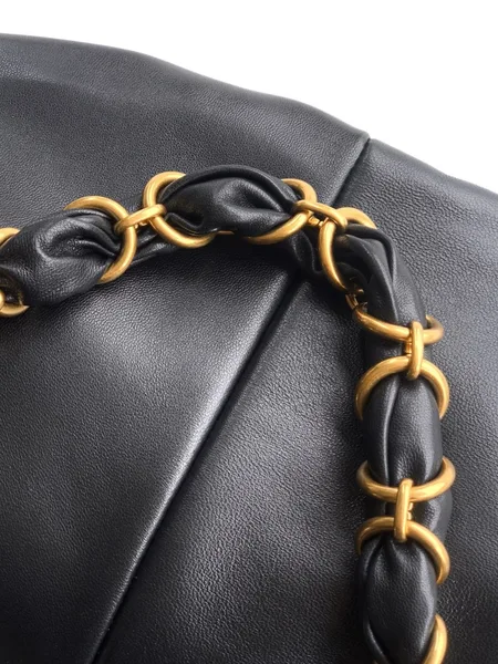 Saint Laurent Amalia Hobo Bag in Black Lambskin product view 9