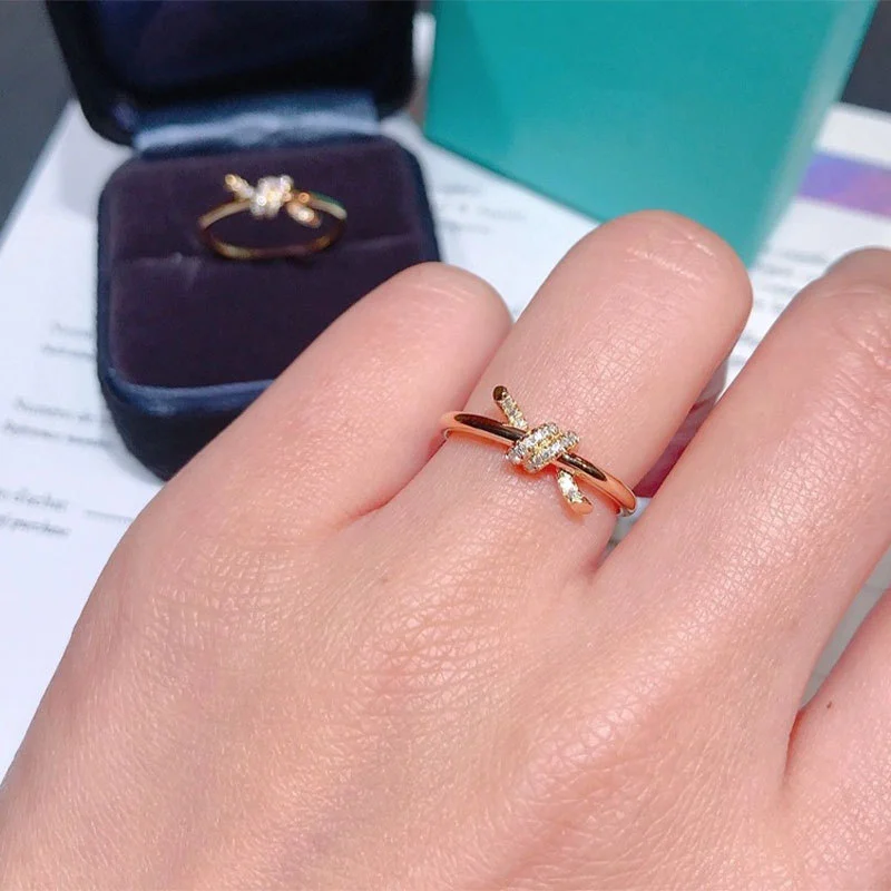Tiffany & Co. Knot Ring Rose-Tone product view 1