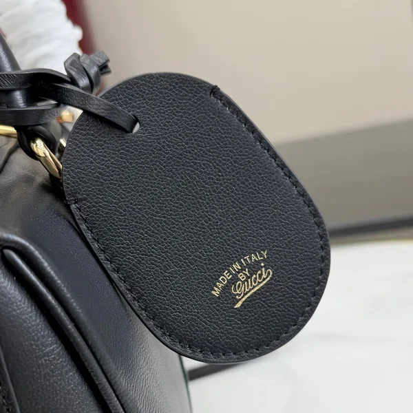 Gucci Borsetto Medium Boston Bag — Black product view 11
