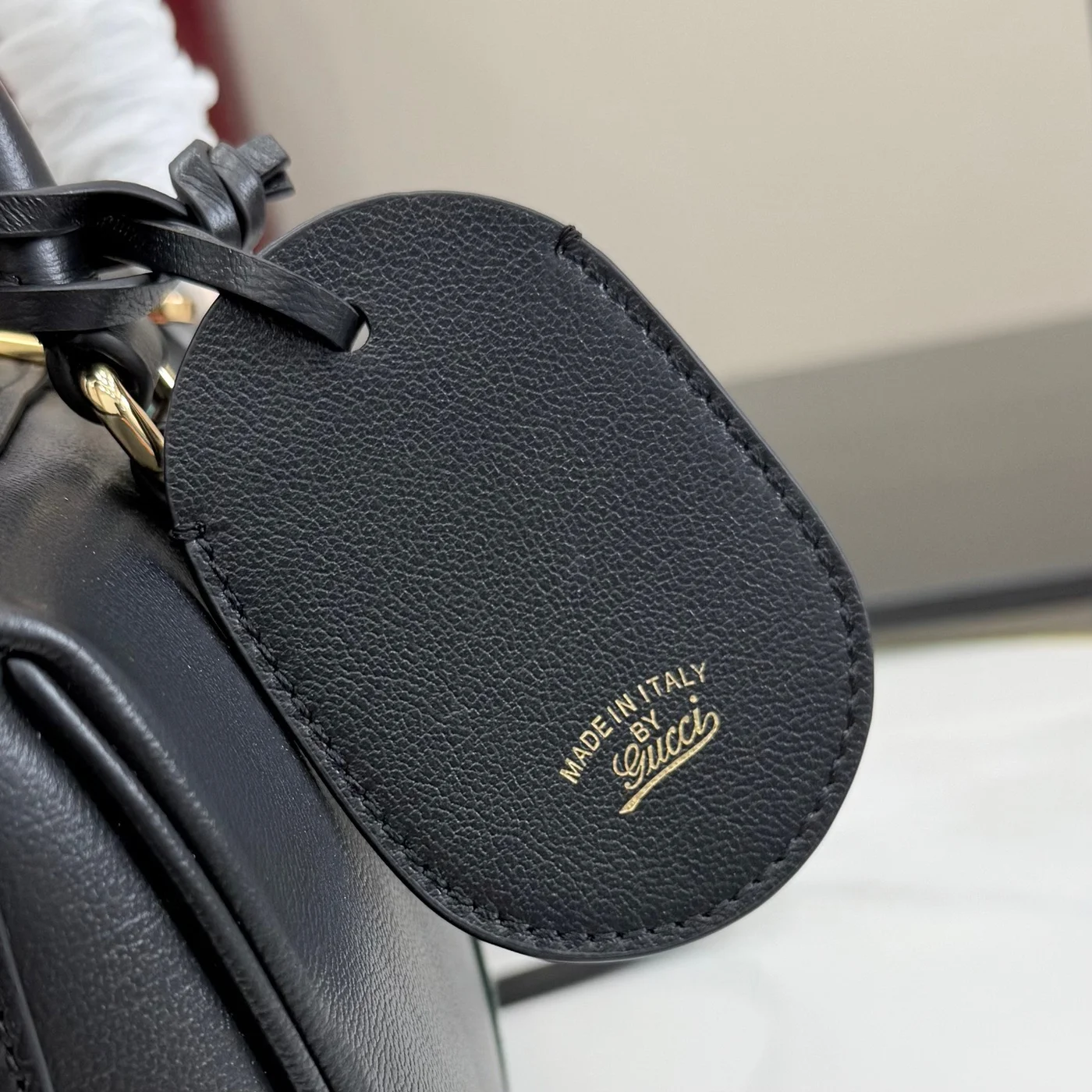 Gucci Borsetto Medium Boston Bag — Black product view 11