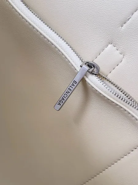 Balenciaga Bel Air Carry All Medium Bag in Beige Calfskin product view 4