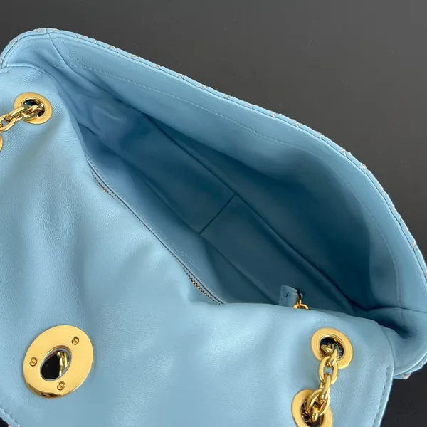 Bottega Veneta Madison Bag — Light Blue product view 5