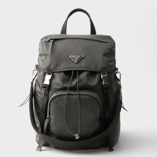 Prada Backpack in Mercury Gray Re-Nylon product photo