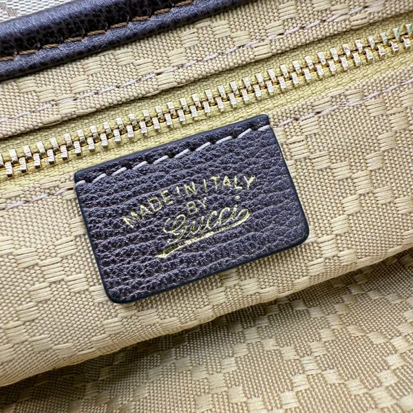 Gucci Jackie Small Shoulder Bag — Beige Jacquard product view 9