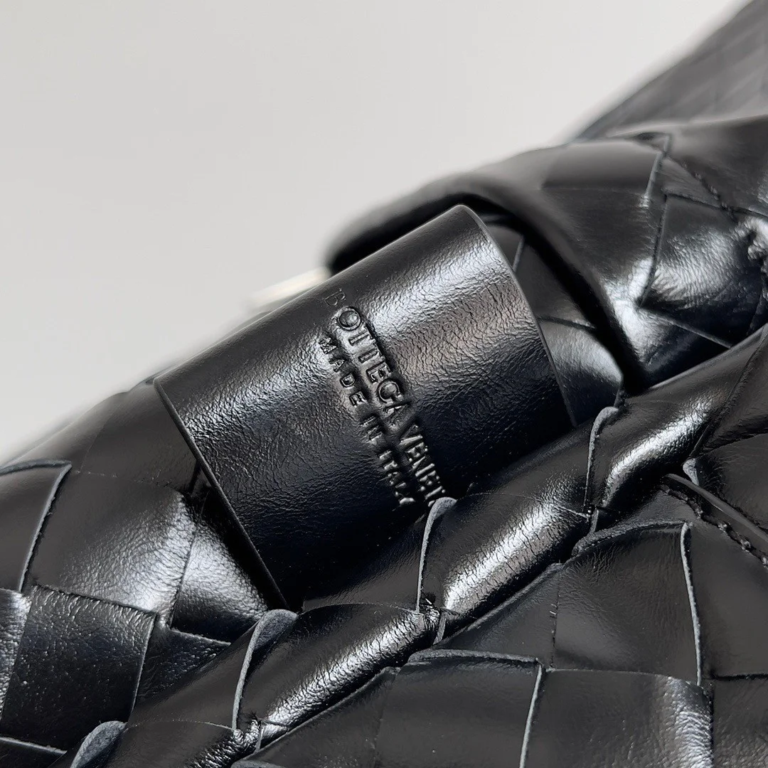 Bottega Veneta Small Backpack In Black Intrecciato Calfskin product view 8