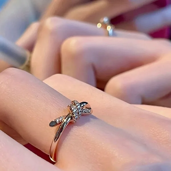 Tiffany & Co. Knot Ring Silver-Tone product photo