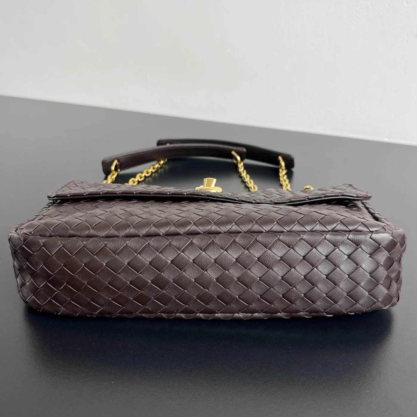Bottega Veneta Madison Bag — Dark Brown product view 4