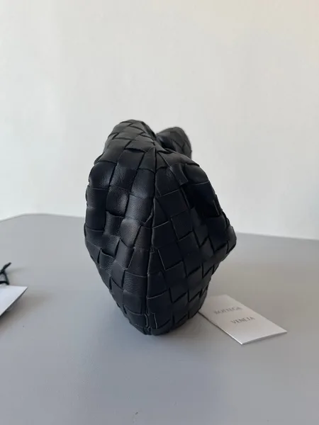 Bottega Veneta BV Jodie Mini Bag In Black Intrecciato Lambskin product view 7