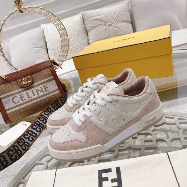 Fendi Match 2024 Sneakers Pink Low Top product photo