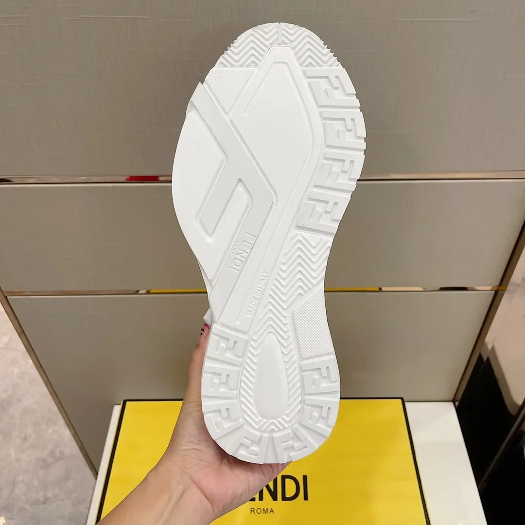 Fendi Flow Low-Top Sneakers White 2022 product view 9