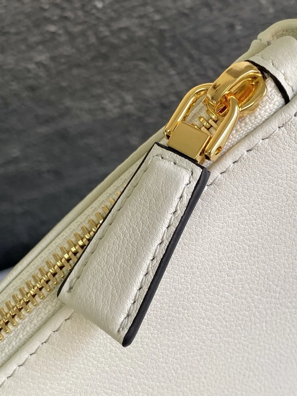 Prada Aimee Large Shoulder Bag in White Leather product view 2