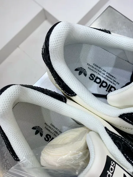 Adidas Originals Superstar x Gucci White & Black Sneakers product view 7