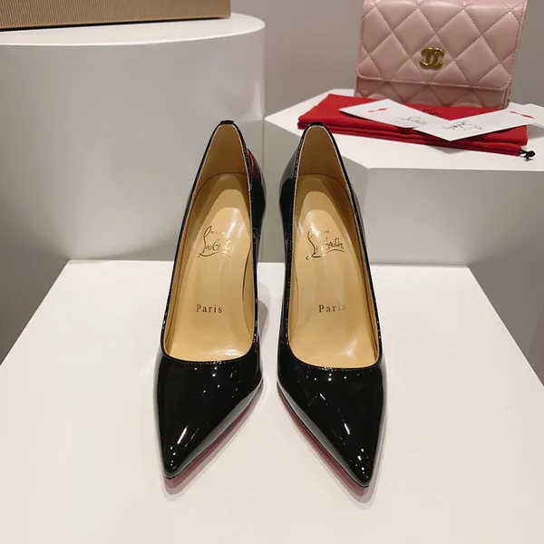 Christian Louboutin Kate Patent Pumps Black - 85 or 100 mm product view 3
