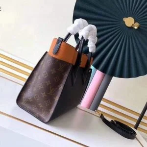 Louis Vuitton M53823 M55302 On My Side High End Leathers Tote Bag Black product view 3