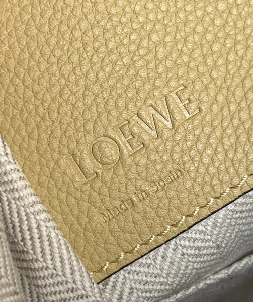 Loewe Compact Hammock Bag in Dark Butter Grained Calfskin product view 4