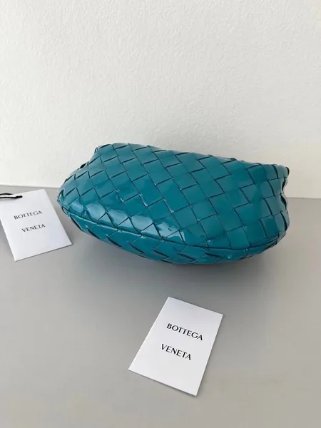 Bottega Veneta BV Jodie Mini Bag In Blaster Intrecciato Patent Leather product view 3