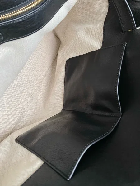 Miu Miu Aventure Large Shopper Bag in Black Nappa Leather product view 3