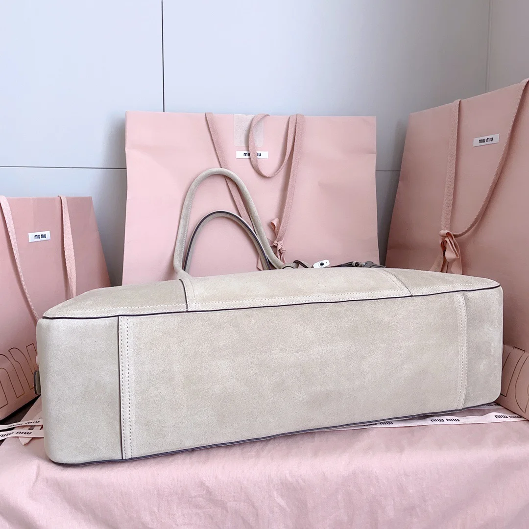 Miu Miu Vivant Bag — Light Grey product view 4