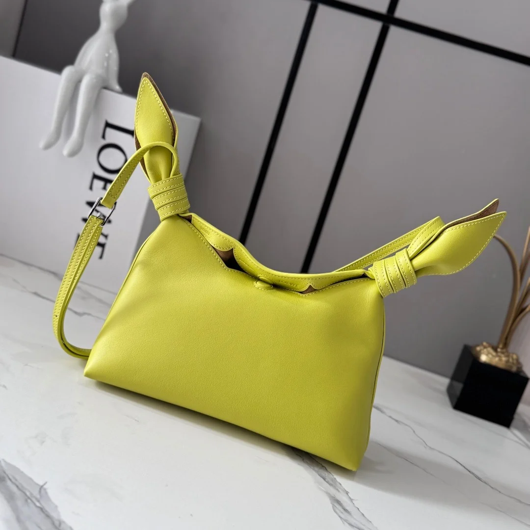 Loewe Mini Scarf Bag — Yellow product view 3