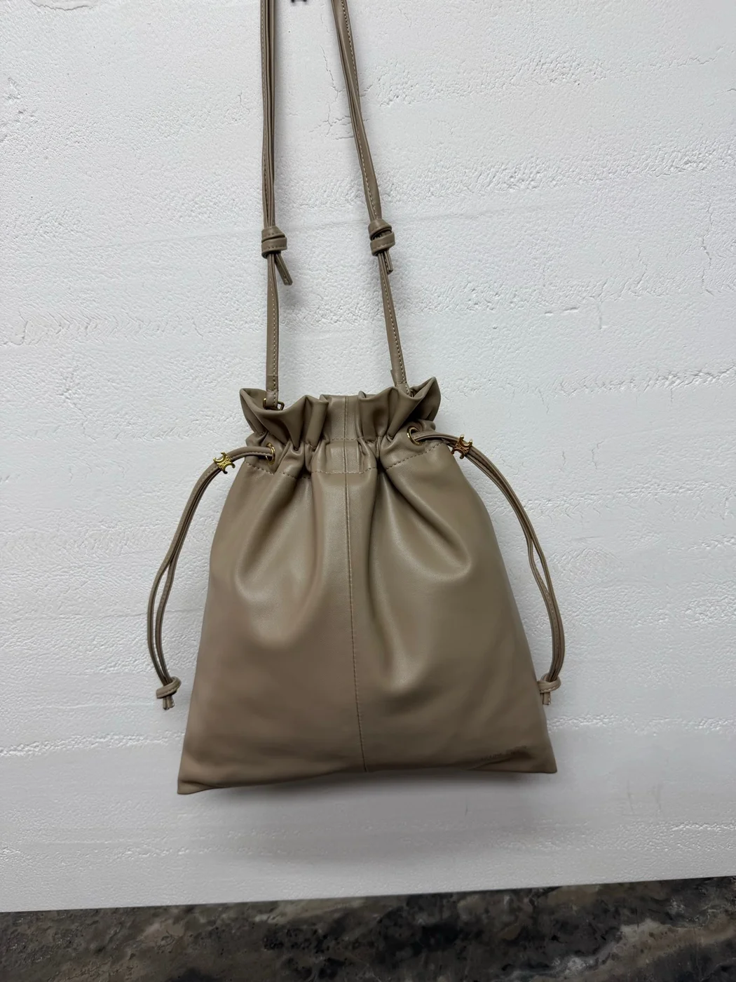 Celine Small Crystal Pouch — Taupe product view 11