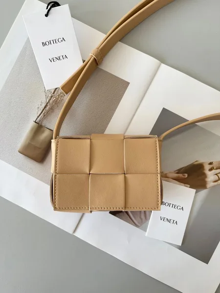 Bottega Veneta Candy Cassette Bag In Almond Lambskin product view 5