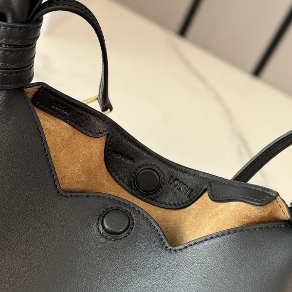 Loewe Mini Scarf Bag — Black product view 9