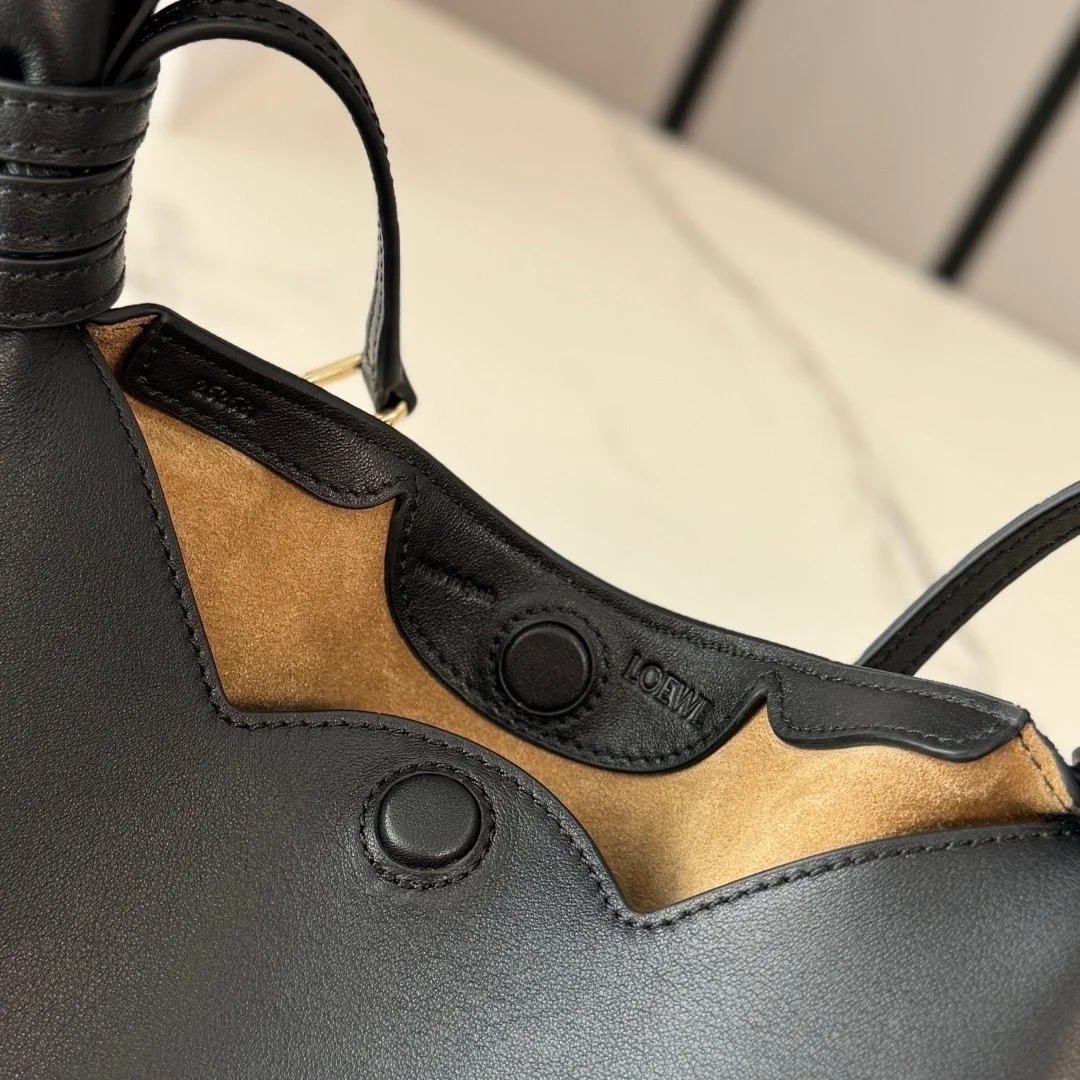 Loewe Mini Scarf Bag — Black product view 9