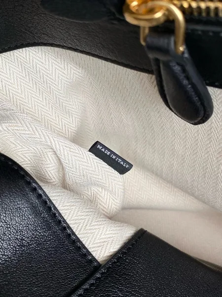 Miu Miu Aventure Large Shopper Bag in Black Nappa Leather product view 5