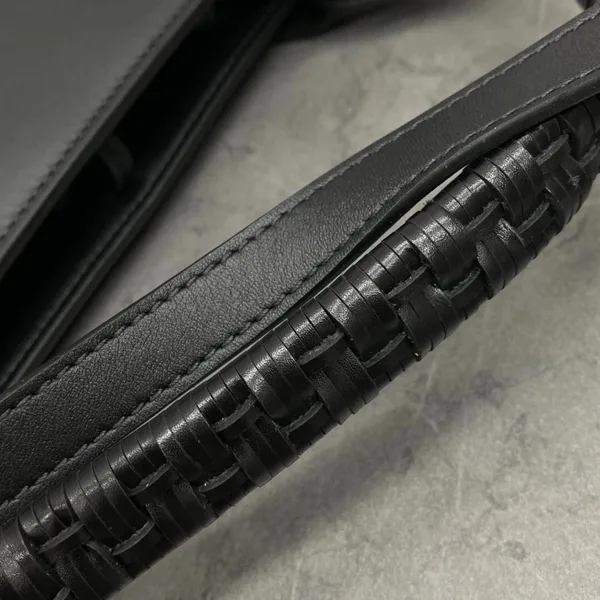 Loewe Anagram Medium Tote Bag In Black Calfskin product view 9