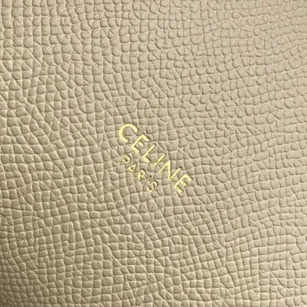 Celine Belt Mini Bag In Light Taupe Grained Calfskin product view 6