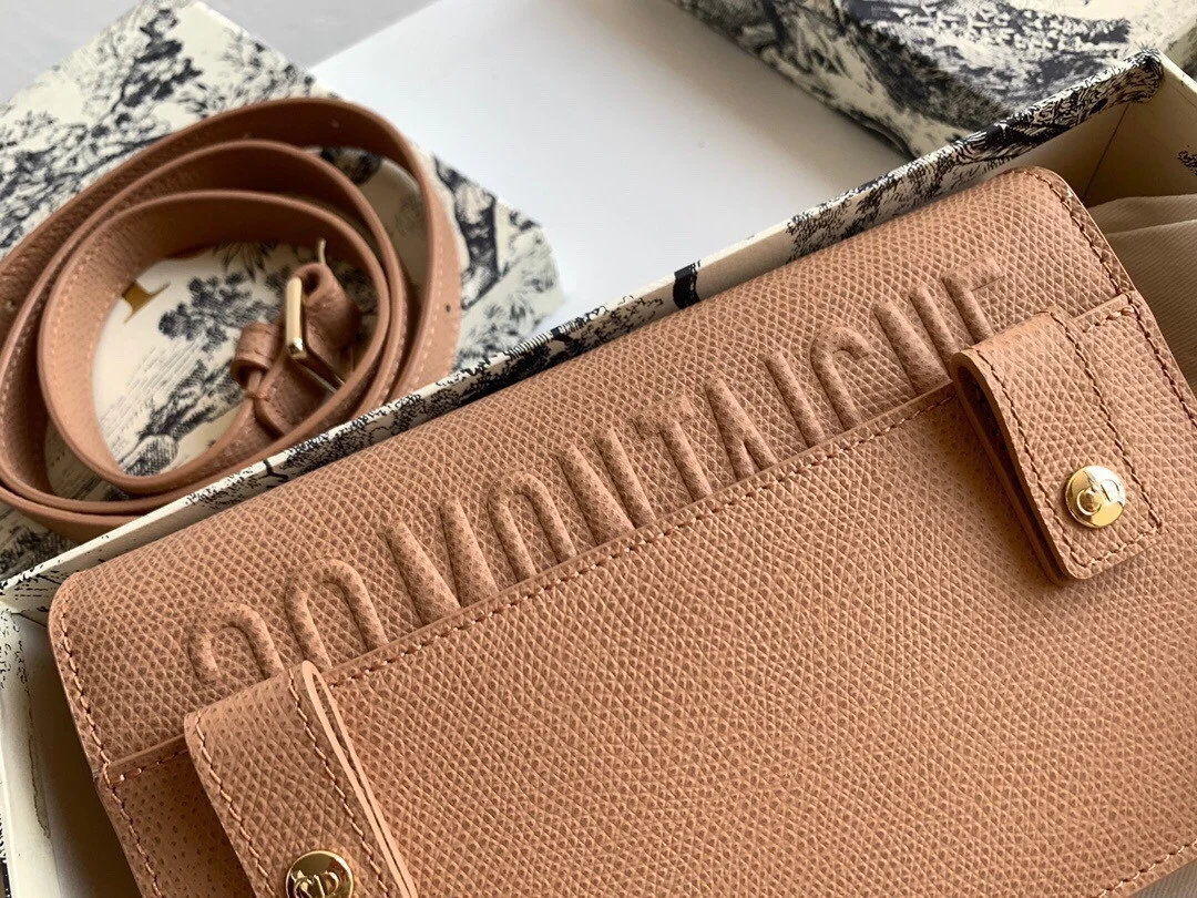 Dior 30 Montaigne 2 In 1 Belt Bag In Poudre Calfskin product view 7