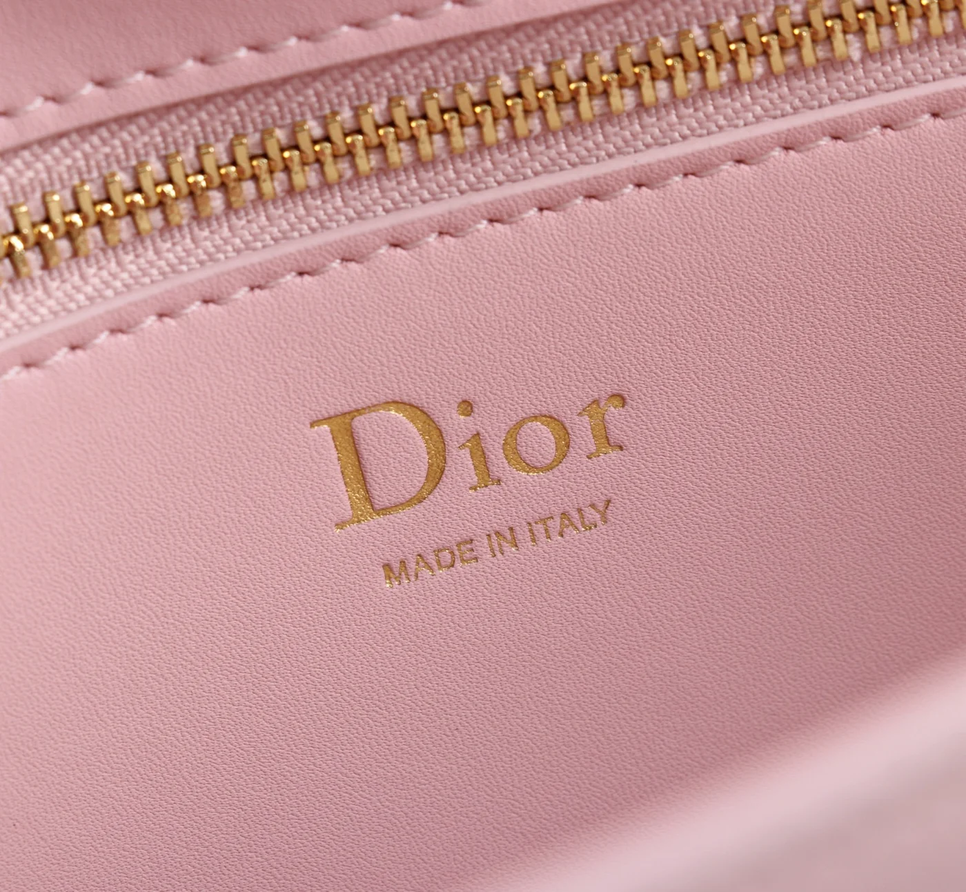 Medium Dior Médaillon Flap Bag — Pink product view 9