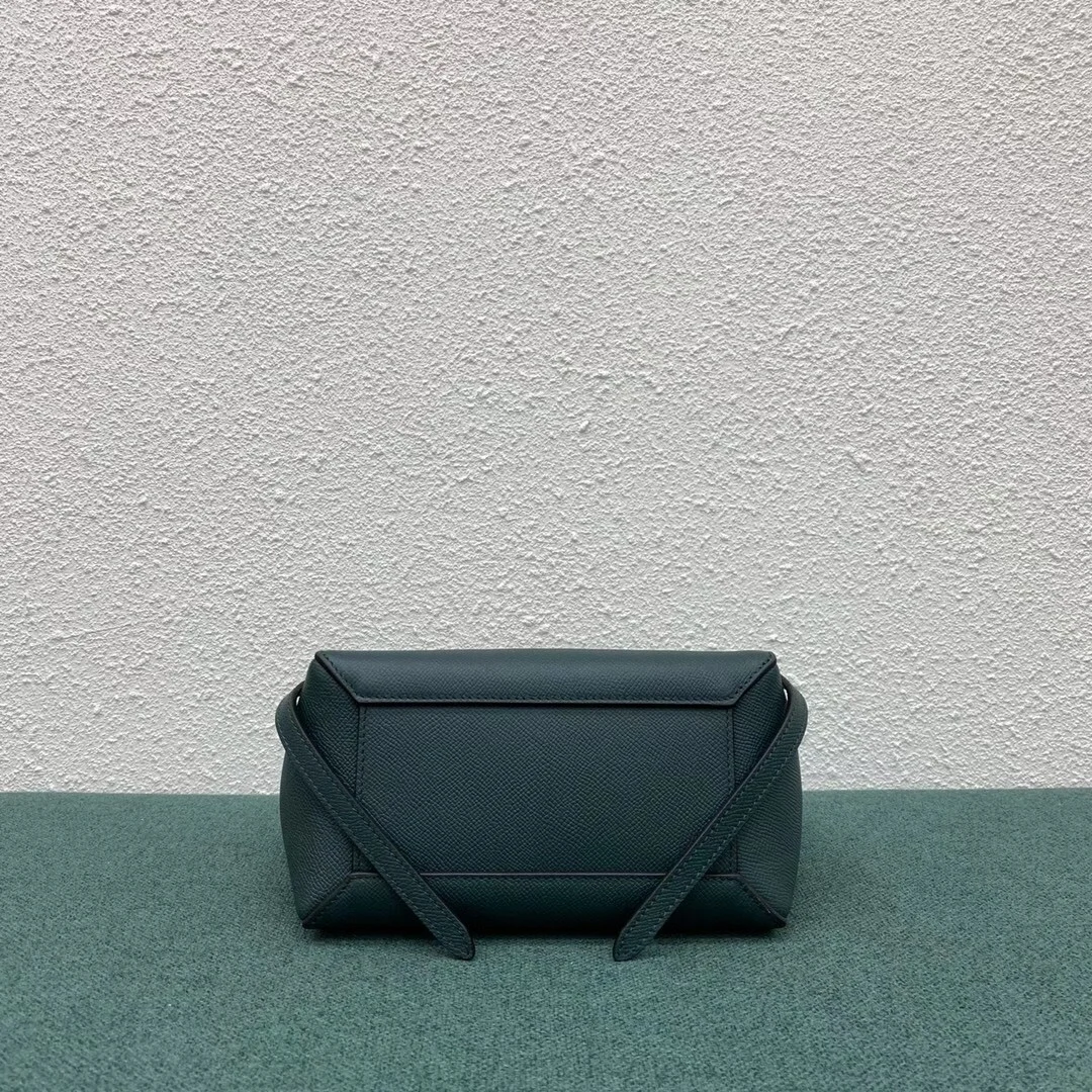 Celine Belt Nano Bag In Amazone Grained Calfskin product view 10