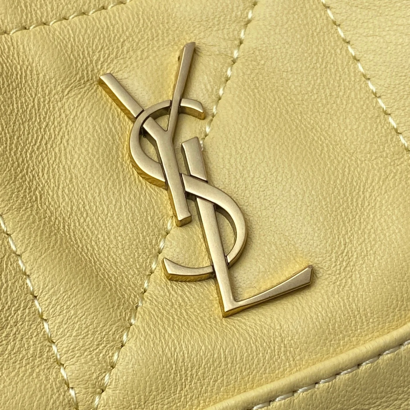 Saint Laurent Jamie Mini Shoulder Pouch — Yellow product view 5