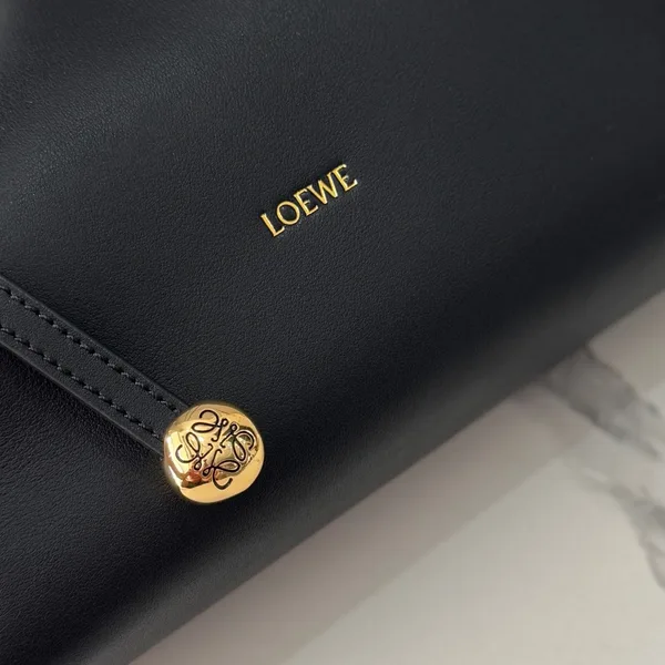 Loewe Mini Scarf Bag — Black product view 6