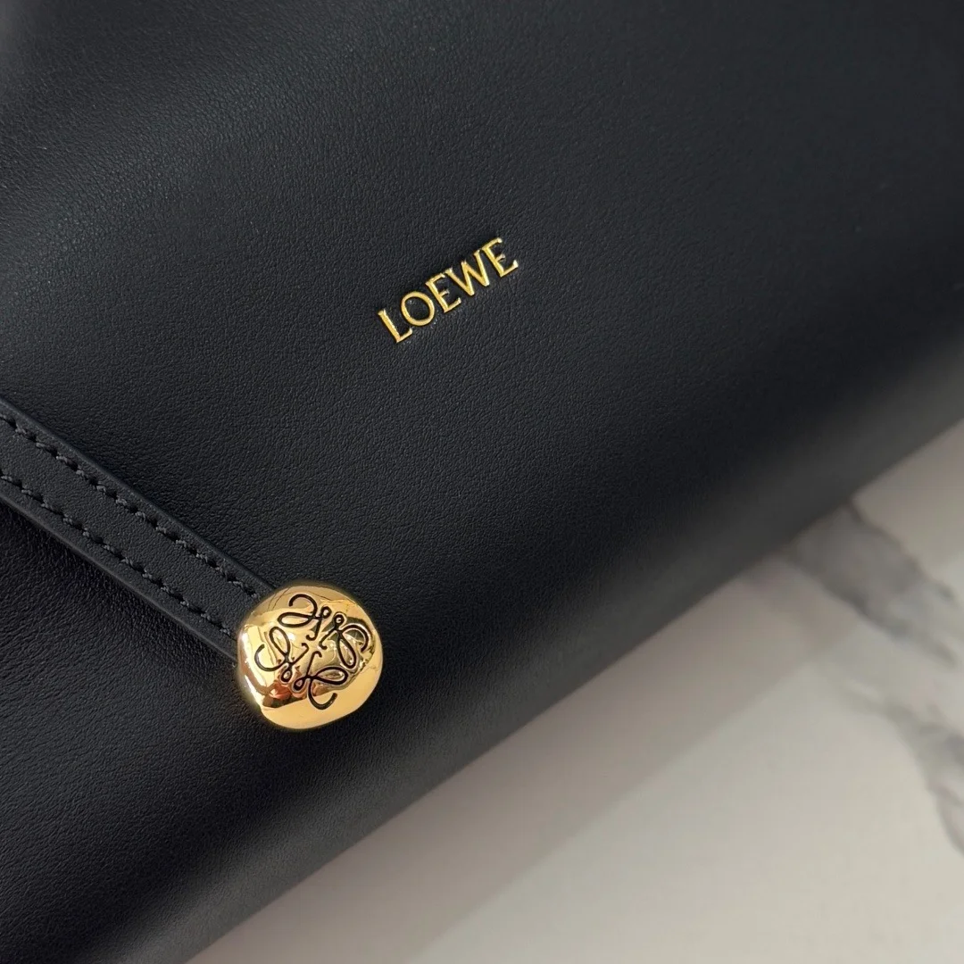 Loewe Mini Scarf Bag — Black product view 6